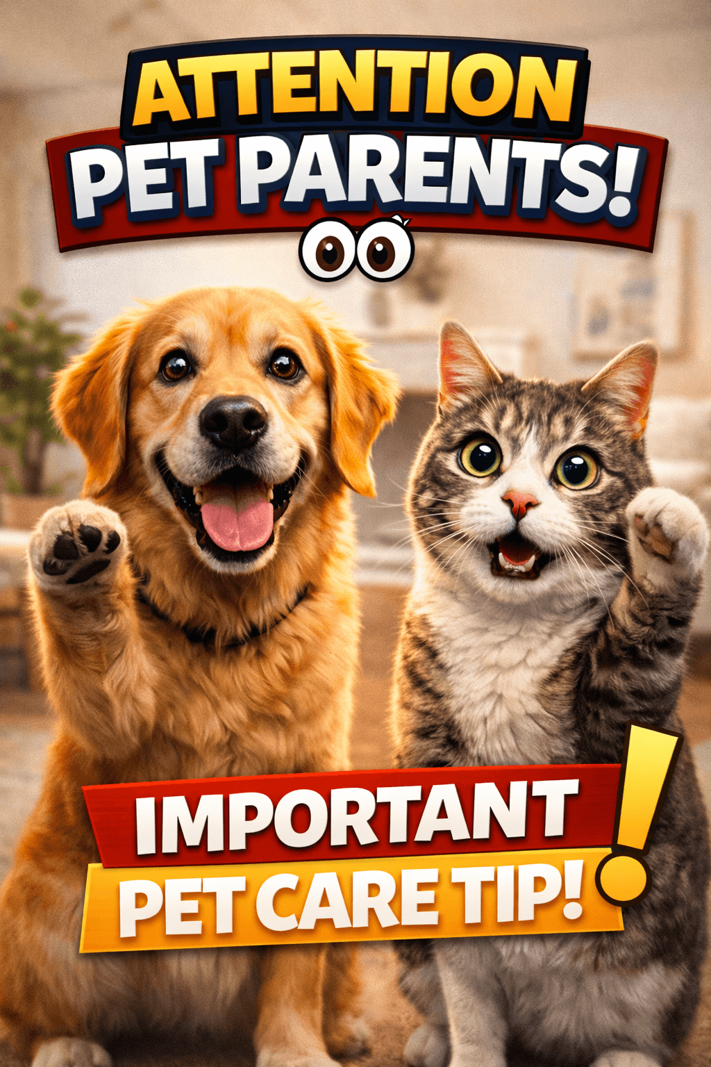 Important PET care tips